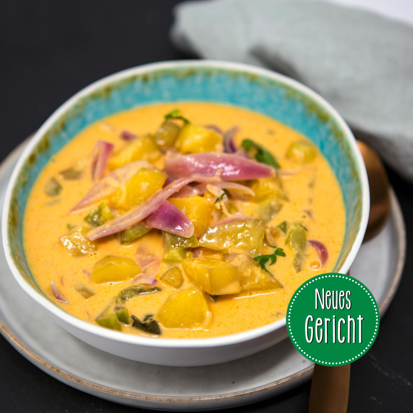 Kokos-Mango-Suppe