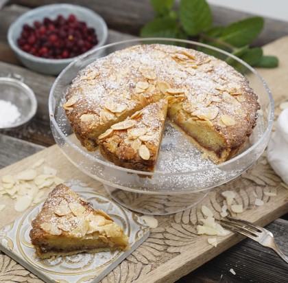 Mandel-Birnen Tarte