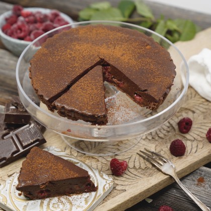 Himbeer-Schoko Tarte