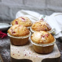Erdbeer-Kokos-Muffin